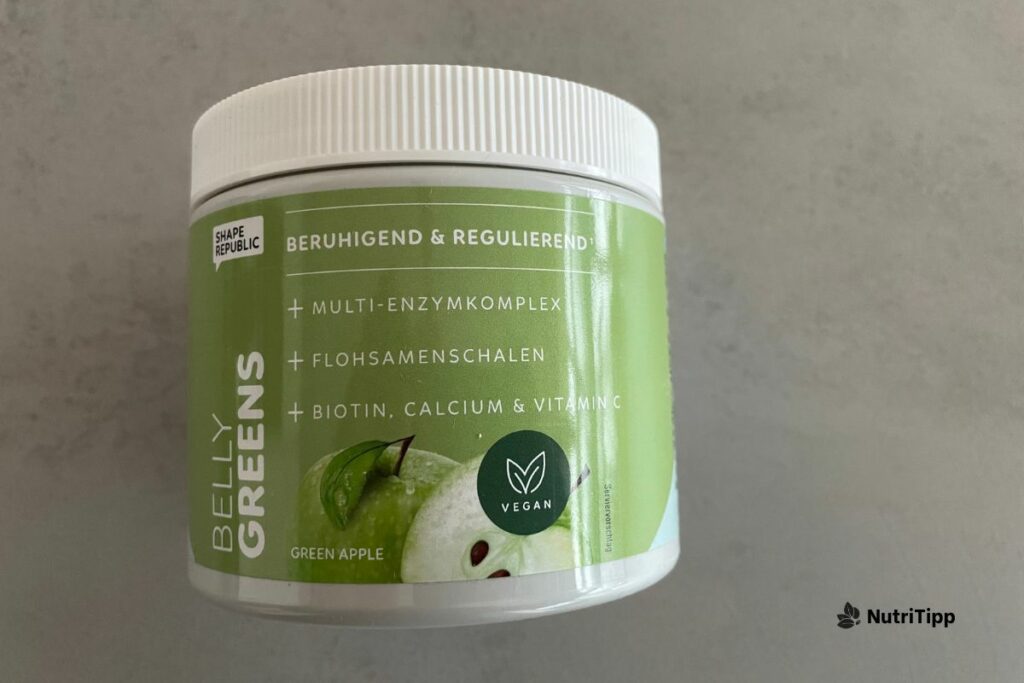 Belly Greens: Das Greens Pulver von Shape Republic im Test