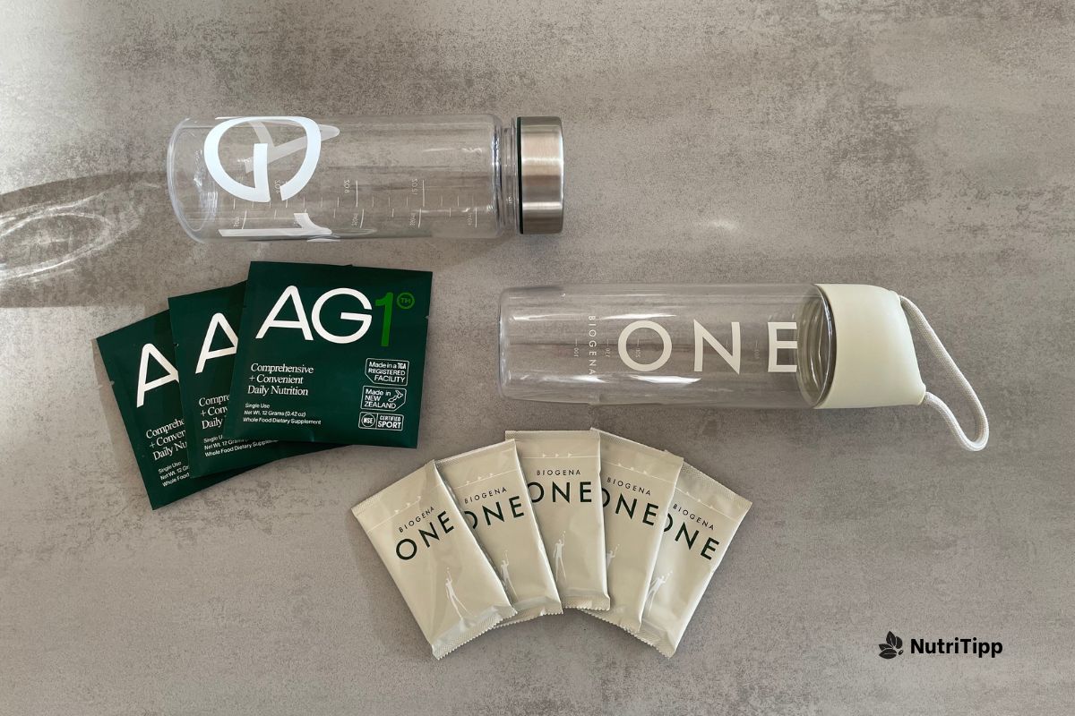 AG1 oder Biogena One: Welches Greens Pulver ist besser?